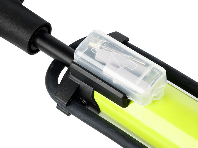 Pompa a mano CARMOTION con misuratore di pressione analogico