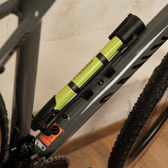 Mini pompa 310 mm con staffa di montaggio per bicicletta