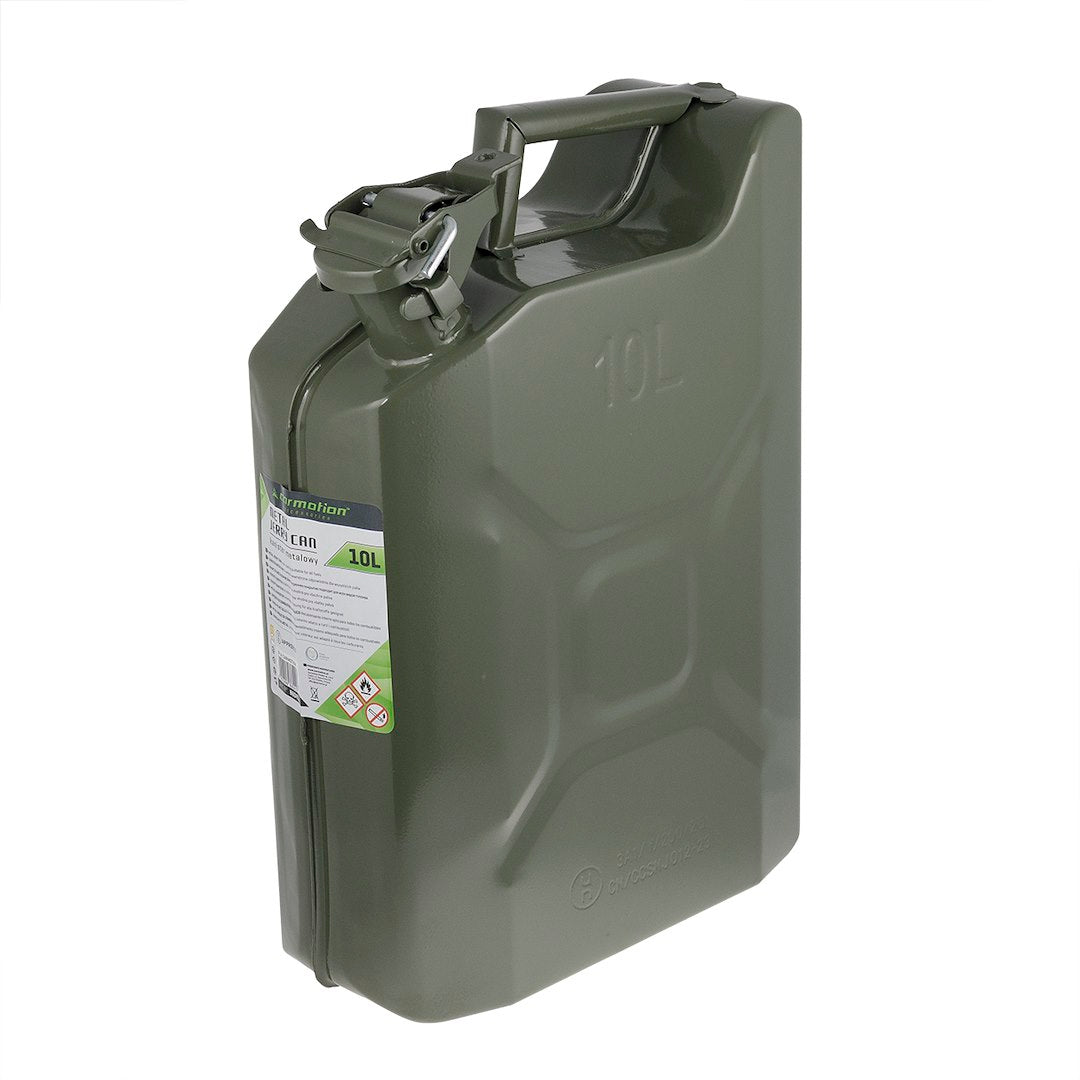 Tanica in metallo per carburante 10L CARMOTION
