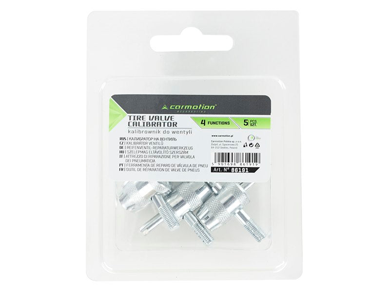 Set di utensili per valvole pneumatici e pneumatici tubeless