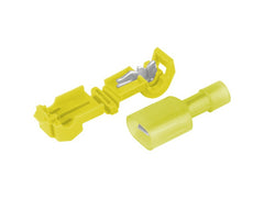 Connettori rapidi a T gialli 4,0-6,0 mm² 15A 5 pz