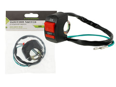 Interruttore montato sul manubrio per scooter, moto, ATV e dirt bike