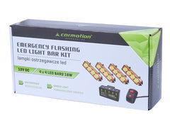 Luci di emergenza universali con 16 modalità di illuminazione e LED arancioni