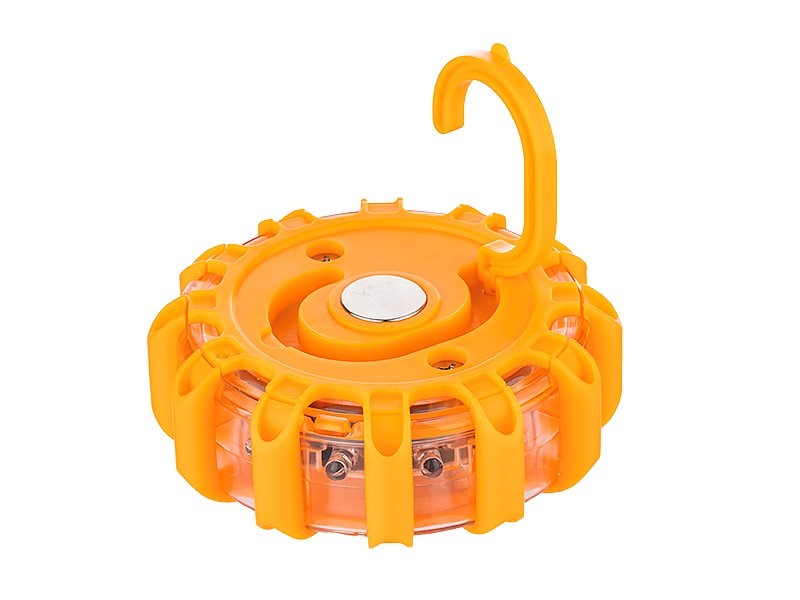 Lampada di segnalazione arancione con 9 modalità di illuminazione