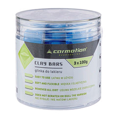 Clay bar per la pulizia della vernice 3 x 100 g