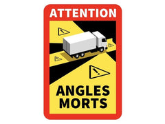 Adesivo angolo cieco ANGLES MORTS 25 x 17 cm con laminazione