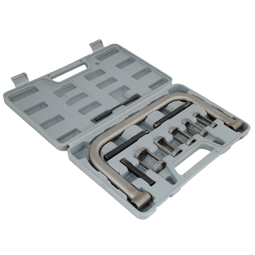 Set compressore molle valvole per testata con 5 adattatori