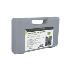 Set compressore molle valvole con 5 adattatori per diversi diametri valvola