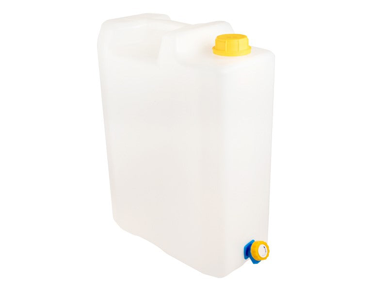 Tanica acqua da 20 L con rubinetto in plastica per acqua potabile