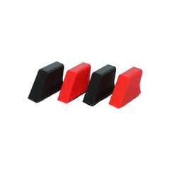 Fermo carico per bagagliaio, set da 4 pezzi, nero 