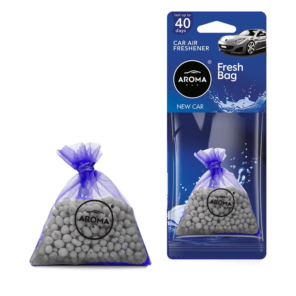 Aroma Car Fresh Bag profumatore per auto con fragranza New Car e granuli in ceramica