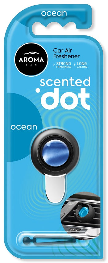 Aroma Car Membrana DOT Ocean bilduft med membran fyldt med flydende duftblanding