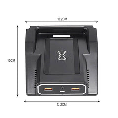 Caricatore wireless per telefono Suzuki Jimny 2020-2023 con ricarica rapida da 15W 