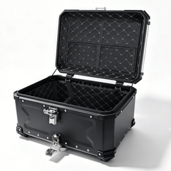 Top case per moto 45L – Baule impermeabile con piastra di montaggio 