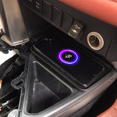 Toyota RAV4 2014-2018 caricatore wireless per smartphone con ricarica rapida da 15W 