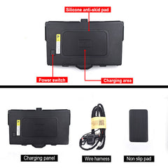 Lexus ES 2022-2023 caricatore wireless per smartphone con ricarica rapida da 15W 