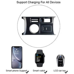 Audi A3 2022-2023 caricatore wireless per smartphone con ricarica rapida da 15W 