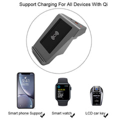 Lexus ES200/ ES250/ ES260/ ES300h 2019-2021 caricatore wireless per smartphone con ricarica rapida da 15W 