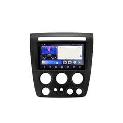 Hummer H3 05-10 - 9" Radio m. Apple CarPlay og Android Auto med tilpasset touchskærm og ramme.