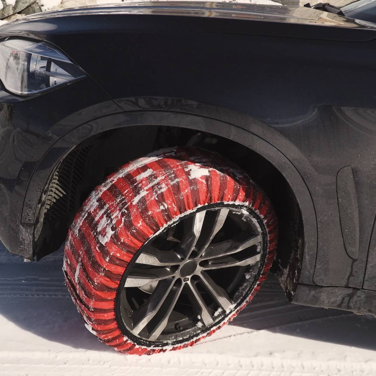 Confezione con catene da neve in tessuto Isse Classic