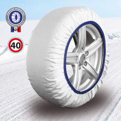 Calze da neve tessili Isse Easy Sock per la guida invernale