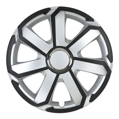 Copricerchio AEROSPIN nero e argento da 15 pollici