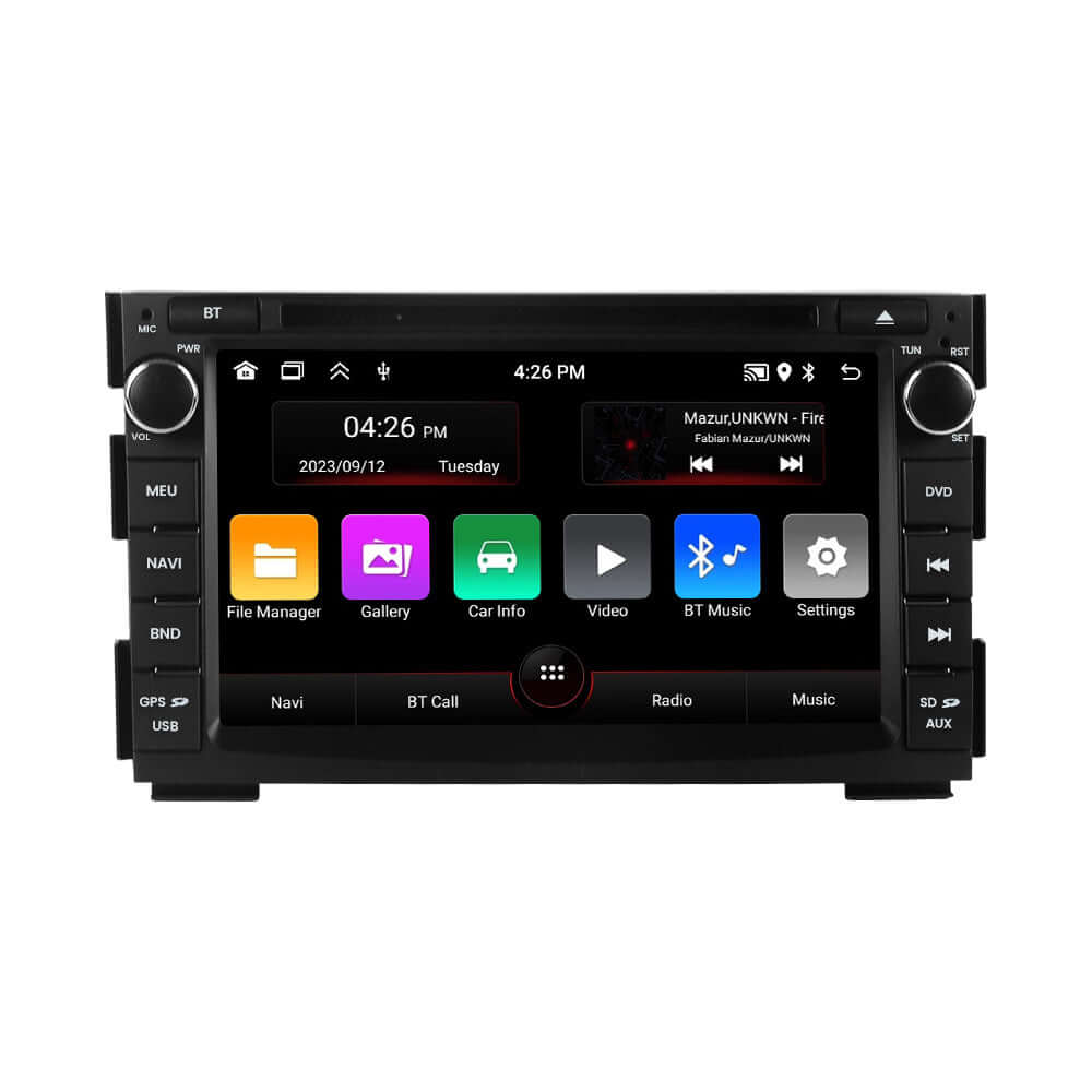 Kia Ceed/Venga 10-16 - Autoradio 7" con Apple CarPlay e Android Auto – Carmediaeurope.com