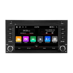 Seat Leon 12-18 – 7" Radio m. Apple CarPlay og Android Auto med moderne interface for bilens interiør.