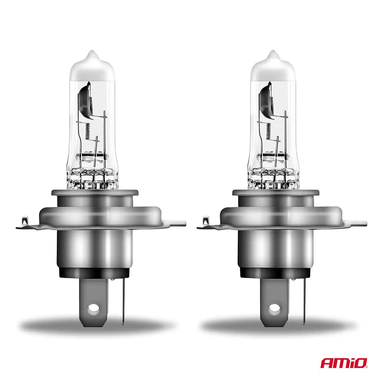 Lampada alogena Osram H4 Night Breaker Silver con alloggiamento argentato