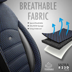OTOM Sport Plus 104 blå sædeovertræk
