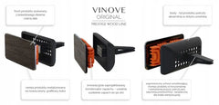VINOVE Prestige Milano Wood luftfrisker med clip