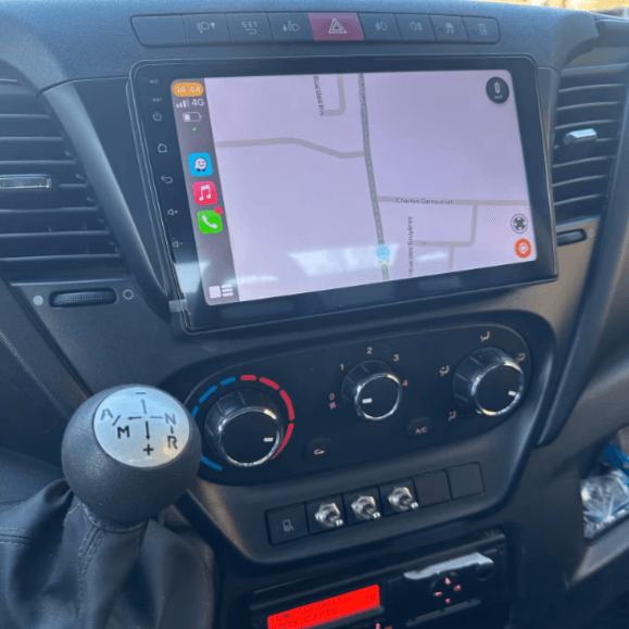 Iveco Daily 13-21 - 9" Radio m. Apple CarPlay og Android Auto – Bilmedie.dk