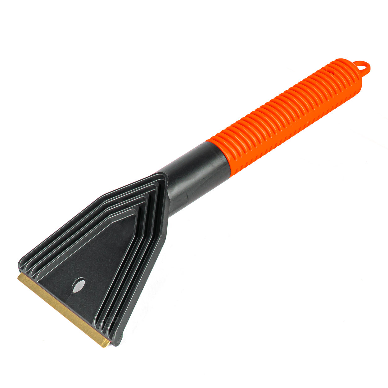 Isskraber med messingblad på 30 cm