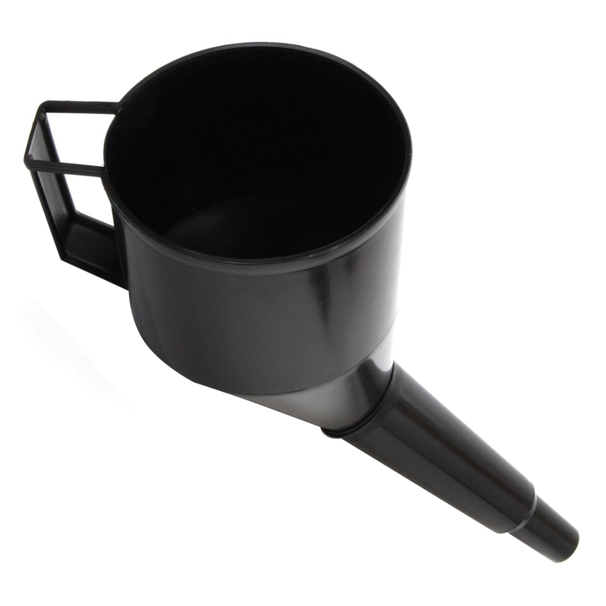 Imbuto carburante nero angolato con filtro integrato