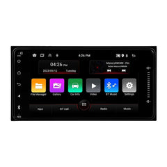 Toyota Universel – 7" Radio m. Apple CarPlay og Android Auto touchscreen display with user-friendly interface.