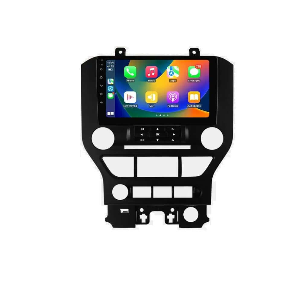 Ford Mustang 15-21 - 9" Radio m. Apple CarPlay og Android Auto – Bilmedie.dk