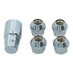 Dadi antifurto ruote Carpoint M12x1,25 E bloccabili (sede conica) 