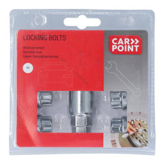 Dadi antifurto ruote Carpoint M12x1,25 E bloccabili (sede conica) 