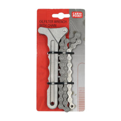 Pinza per filtro olio Carpoint con catena 