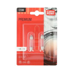 Lampadine auto Carpoint Premium 12V C5W 2 pz. 