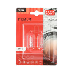 Lampadine auto Carpoint Premium 12V W5W 2 pz. 