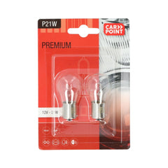Lampadine auto premium Carpoint 12V P21W 2 pz. 