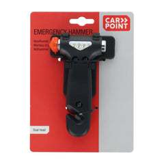 Martelletto frangivetro Carpoint, nero 