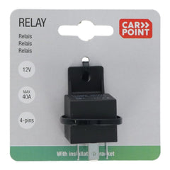 Relè Carpoint 12V, 4 poli, 30 A Z165 