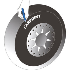 Pennarello bianco per marcatura pneumatici Carpoint 