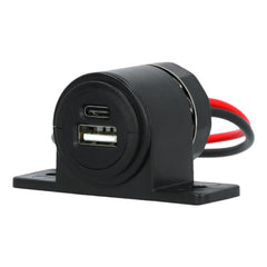 Carpoint presa da incasso USB-A + USB-C 12/24V 