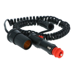 Prolunga Carpoint 12 V, 250 cm, 5 A, con interruttore on/off 