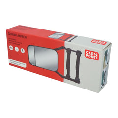 Specchio supplementare per caravan Carpoint Luxe con vetro piano + specchio per angolo cieco 