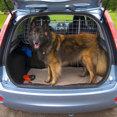 Griglia divisoria universale Carpoint per cani con rete 