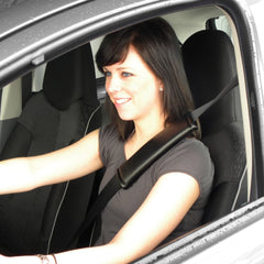 Carpoint Copricintura per cintura di sicurezza effetto pelle 
